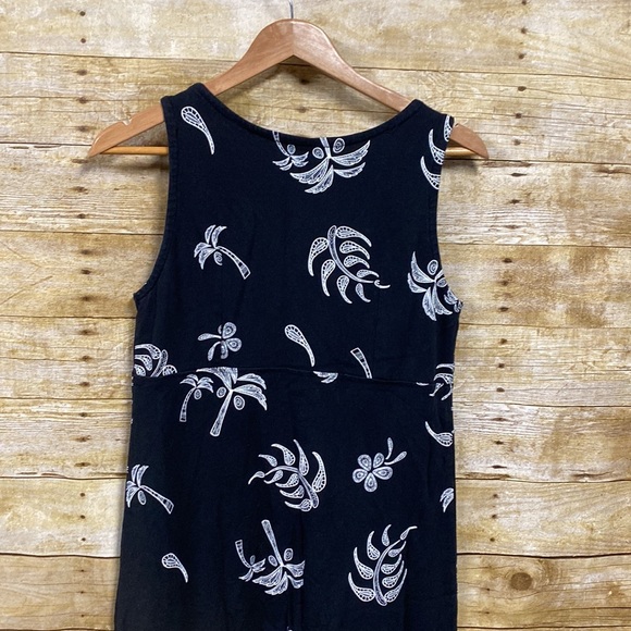 Vintage Jacqueline Studio palm motif shift dress size medium - Picture 8 of 12